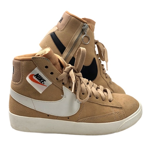 Nike Shoes - Nike Wheat Zip Up Blazer Mids Sneakers US 6